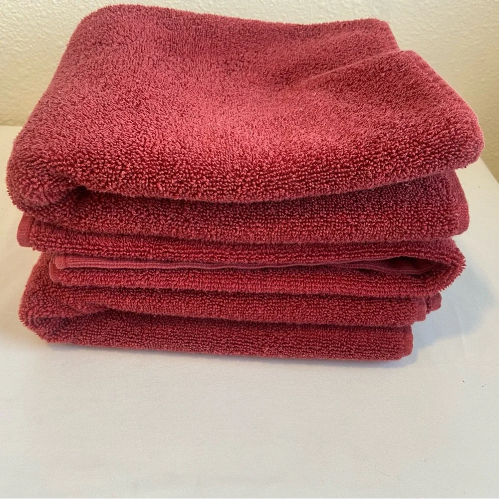 (3) West Elm Hand Towels